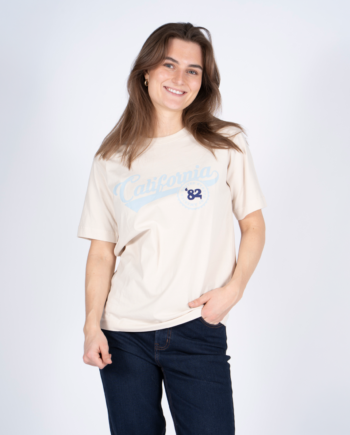 Sasia Billy Dame  -shirt Sandshell Beige