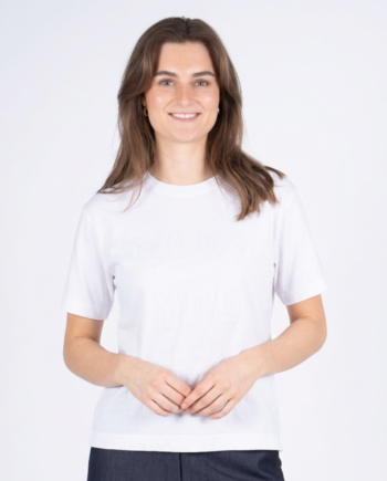 Sasia Love Dame  -shirt Bright White