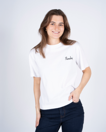 Sasia Sunday Dame  -shirt Bright White