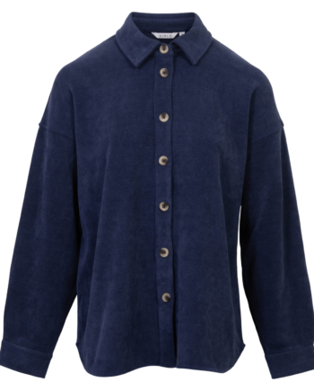 Sirup Dame Skjorte Medieval Blue