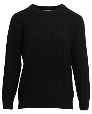 Steenholt Dame Striktrøje Black 52