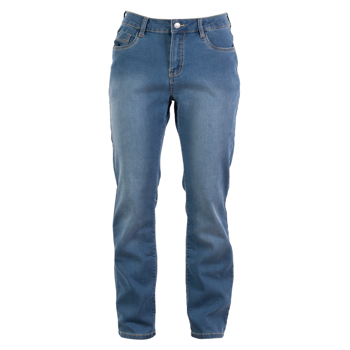 Steenholt Grace Dame Jeans    Stretch Plus Size Medium Light Blue 54 32