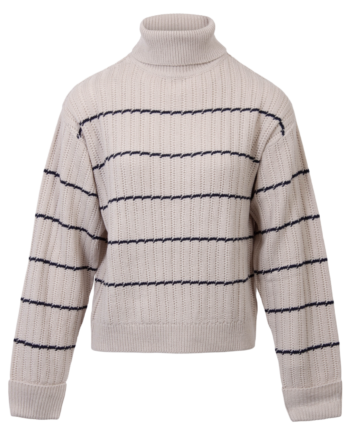 Steenholt Olivia Dame Striktrøje Plus Size Acient Scroll 46