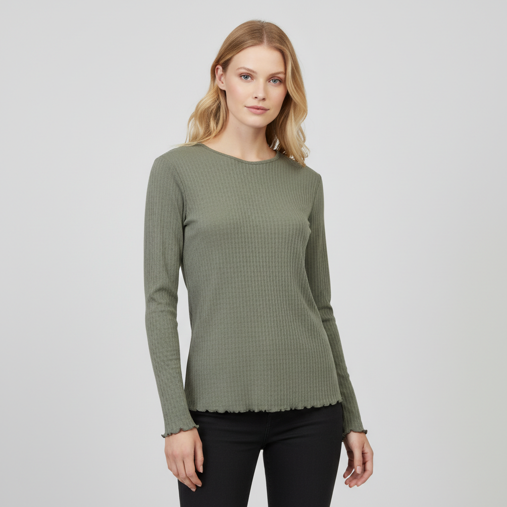 Steenholt Rose Dame Bluse Vetiver