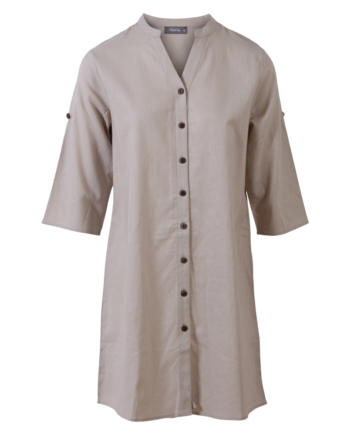 Zbyz Dame Tunika Plus Size Beige 54 56