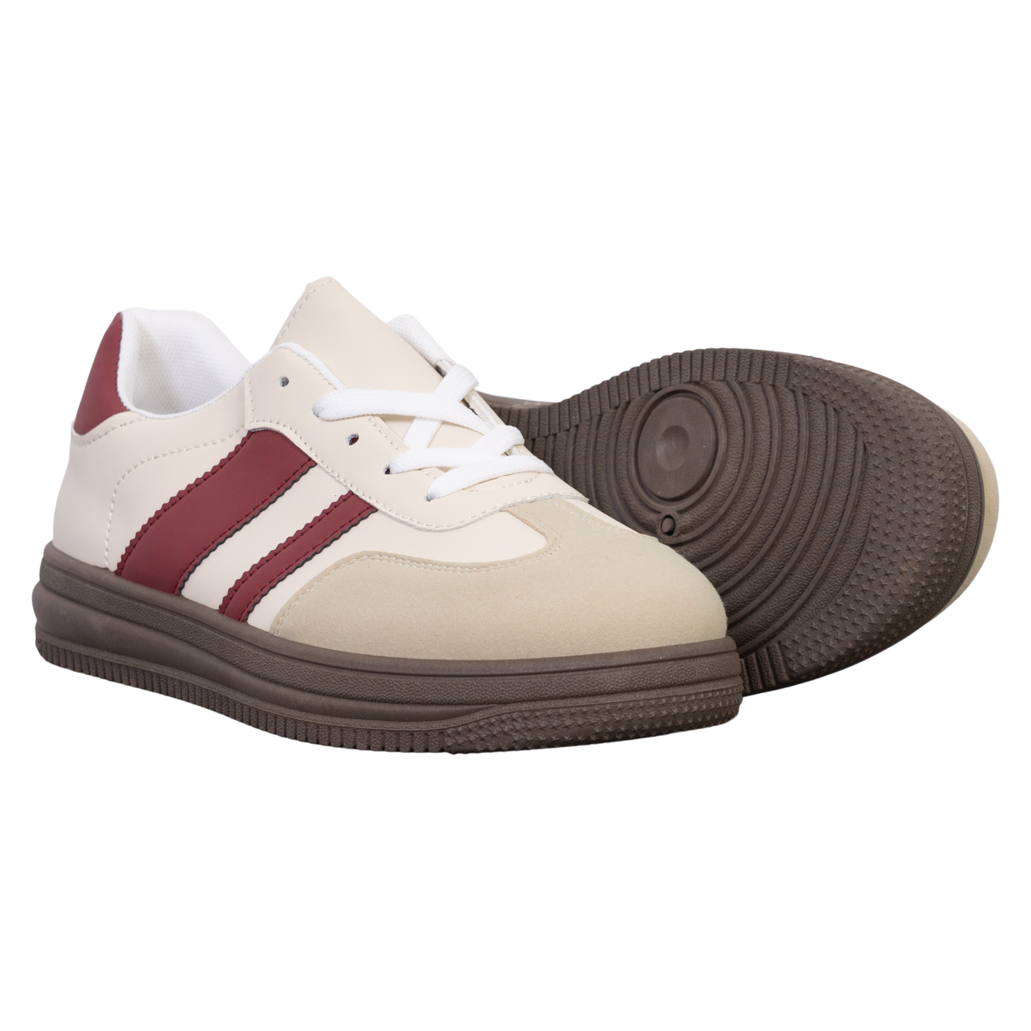 Anyway Dame Sneakers Wine Red 40