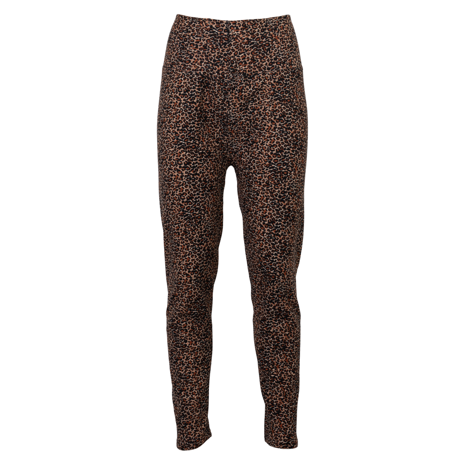 Anyway Dame Termoleggings    Fleece Lys Leopard