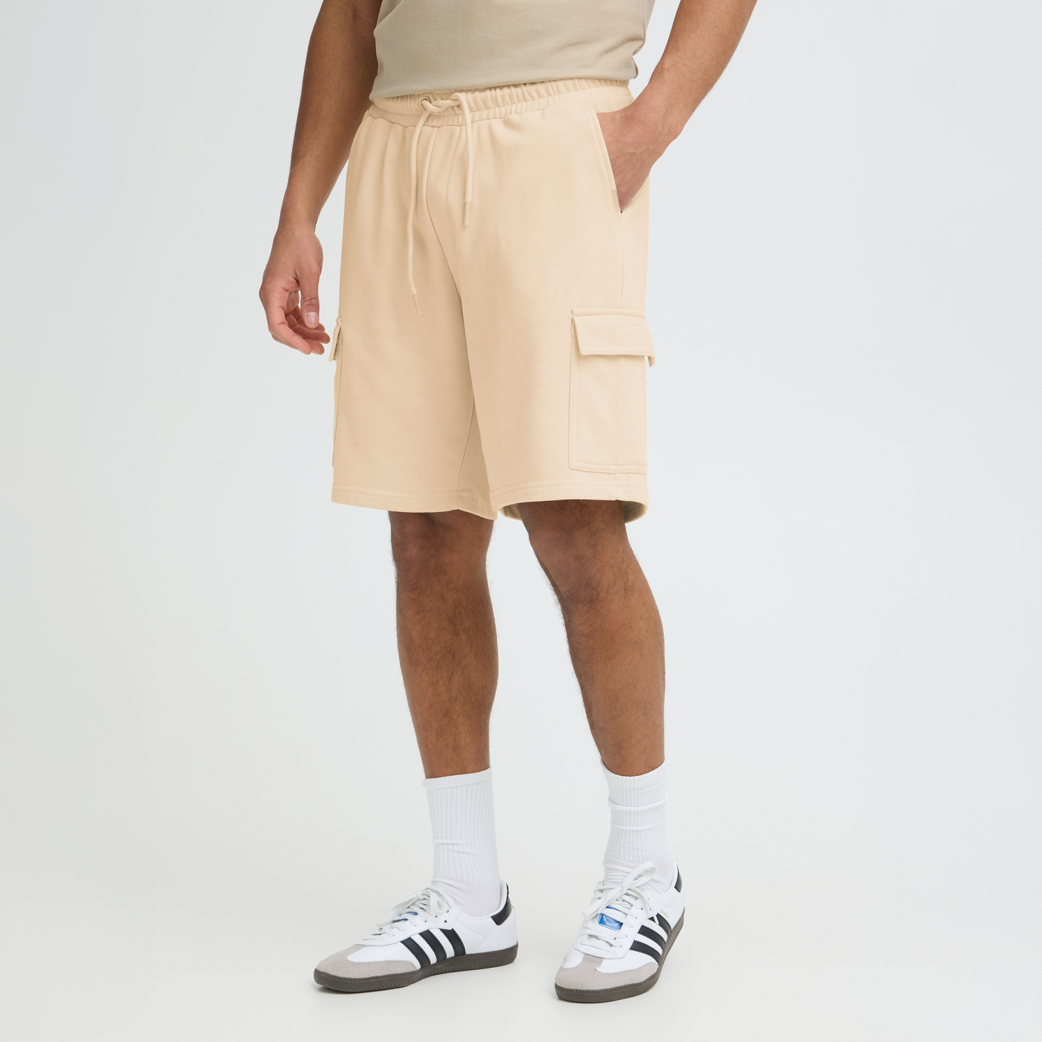 Blend Karlos Dame Shorts Bleached Sand