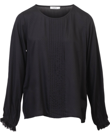 Chacha Dame Bluse Black