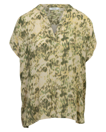 Chacha Dame Bluse Khaki