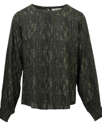 Chacha Dame Bluse Khaki