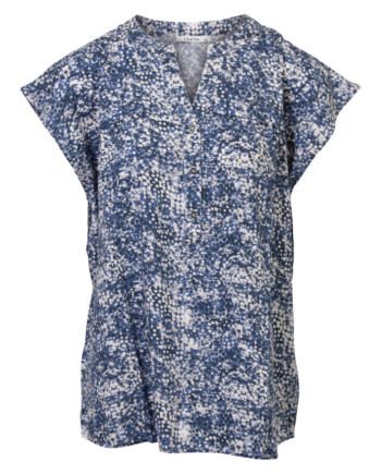 Chacha Dame Bluse Navy