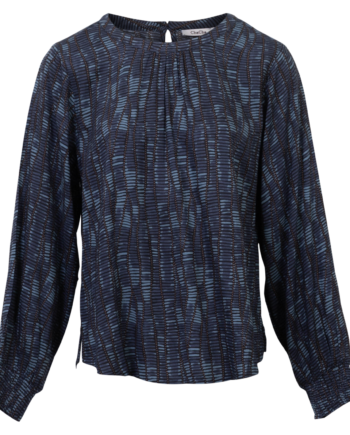Chacha Dame Bluse Navy