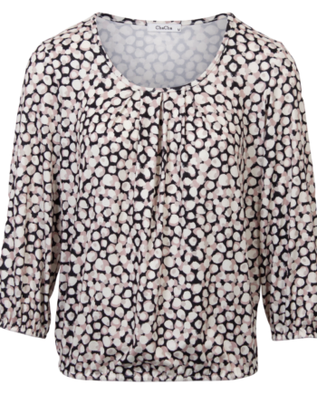 Chacha Dame Bluse Rosa