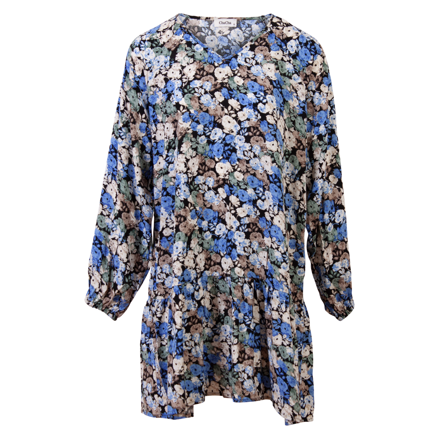 Chacha Dame Kjole Bright Blue Combi