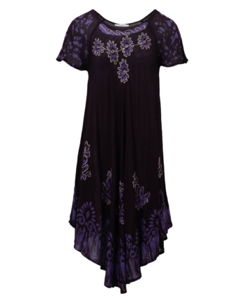 Chacha Dame Kjole Purple Onesize