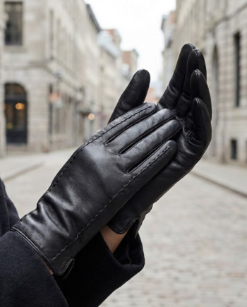 Dame Handsker Black Onesize
