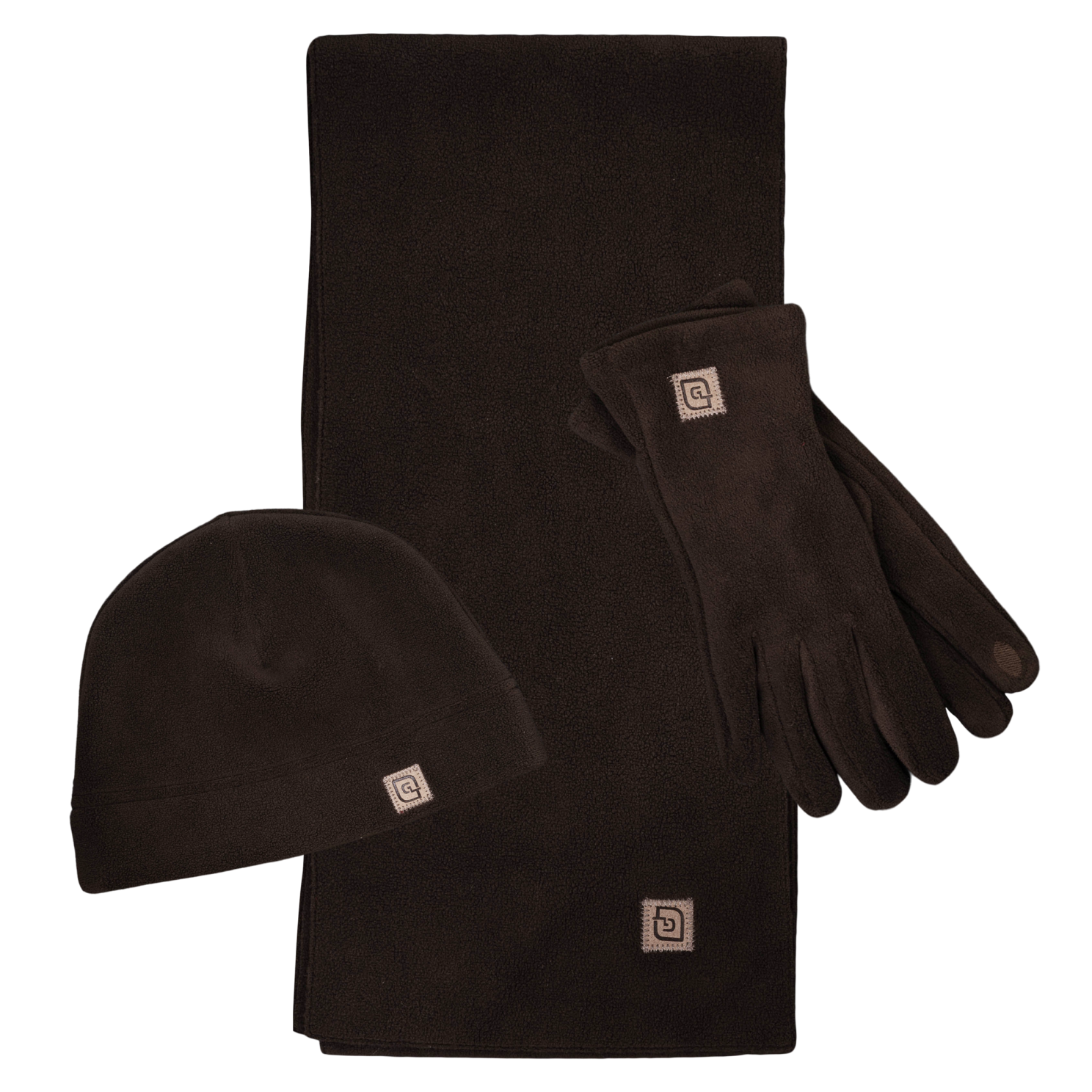Dame Hue Og Vanter Brown Onesize