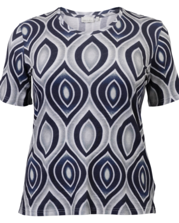 Gabriella    Dame  -shirt Navy Comb 52