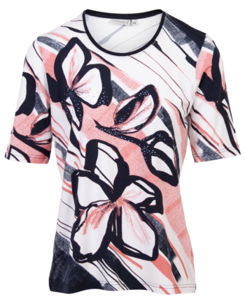Gabriella    Dame  -shirt Plus Size Rot 42