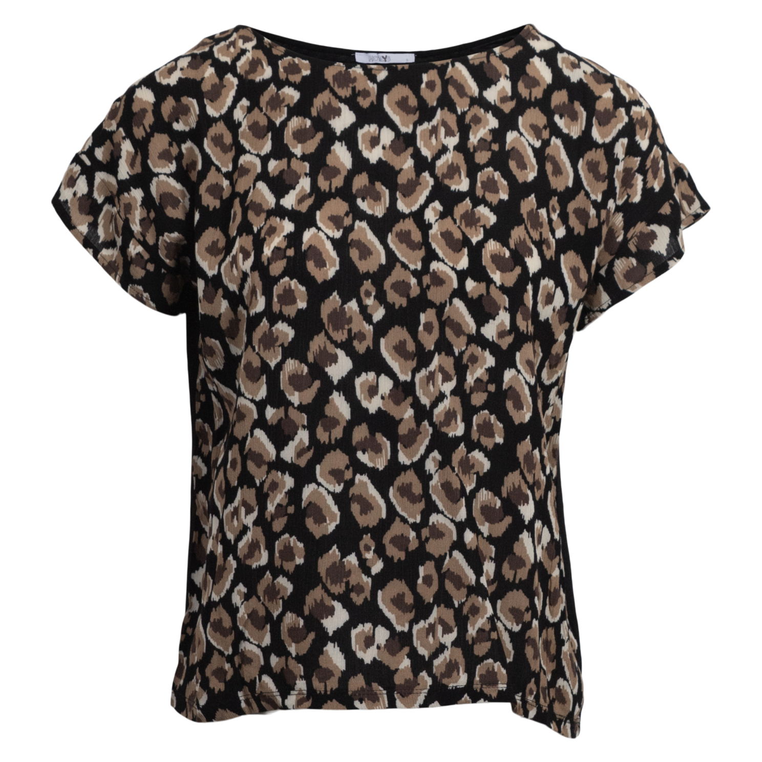 Hailys Dame Top Black Leo Xs