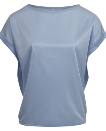 Hailys Dame Top Soft Blue Xs