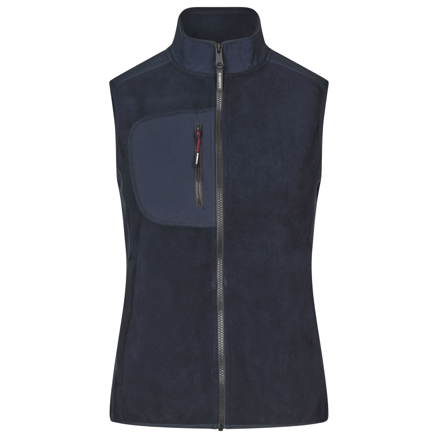 Id Bonded Dame Vest Fleece Navy