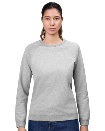 Id Core Dame Sweatshirt Grå Melange