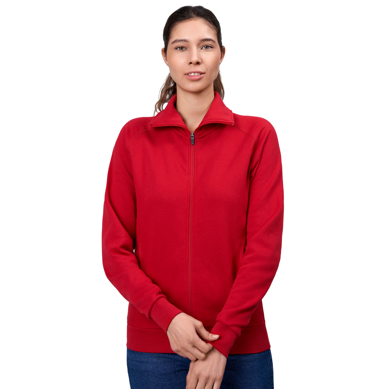 Id Dame Cardigan Red