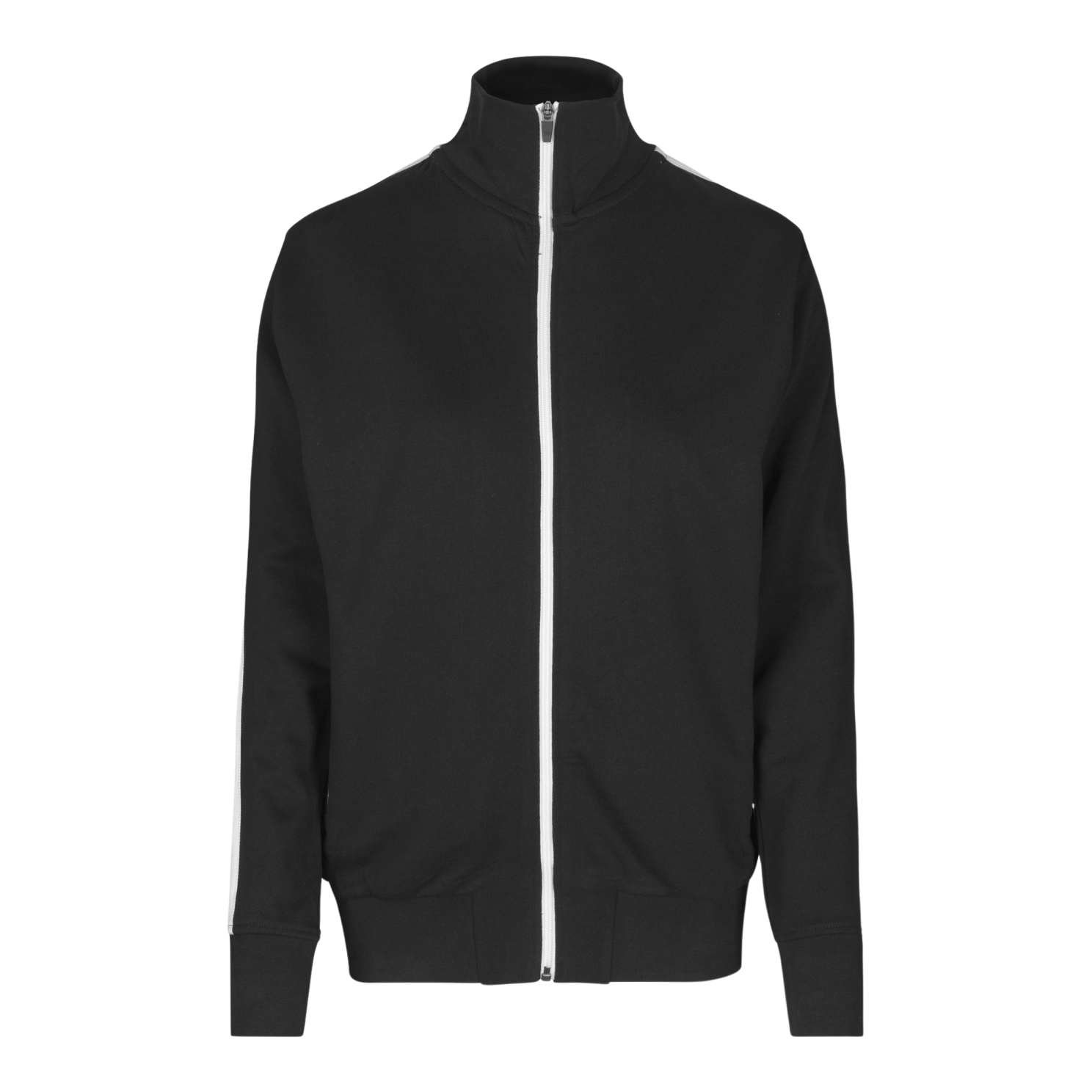 Id Kontrast Dame Cardigan Black