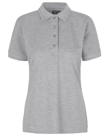 Id Pro Wear Dame Polo Grey Melange