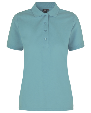 Id Pro Wear Dame Polo Støvet Aqua