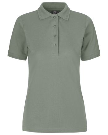 Id Pro Wear Dame Polo Støvet Grøn