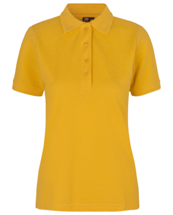 Id Pro Wear Dame Polo Yellow