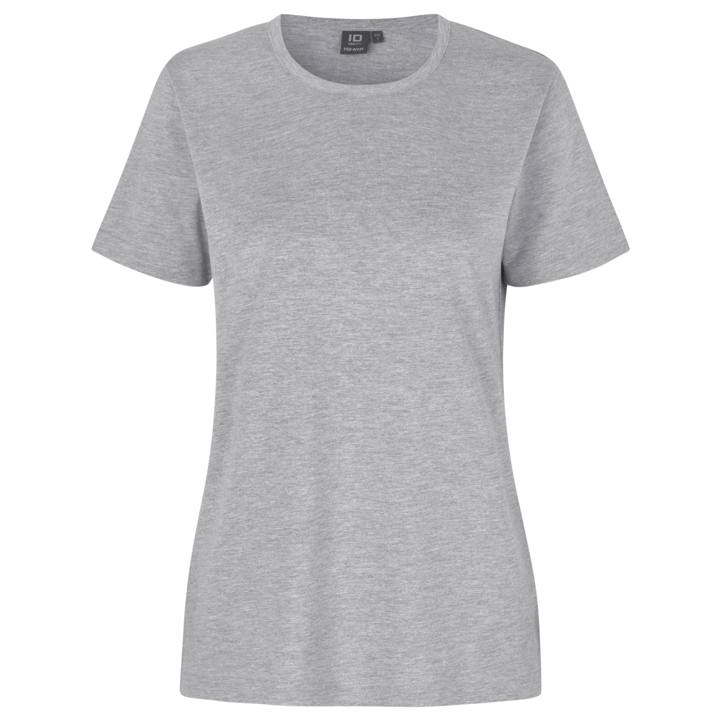 Id Pro Wear Dame -shirt Grey Melange Xs