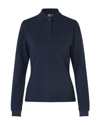 Id Stretch Dame Polo Navy