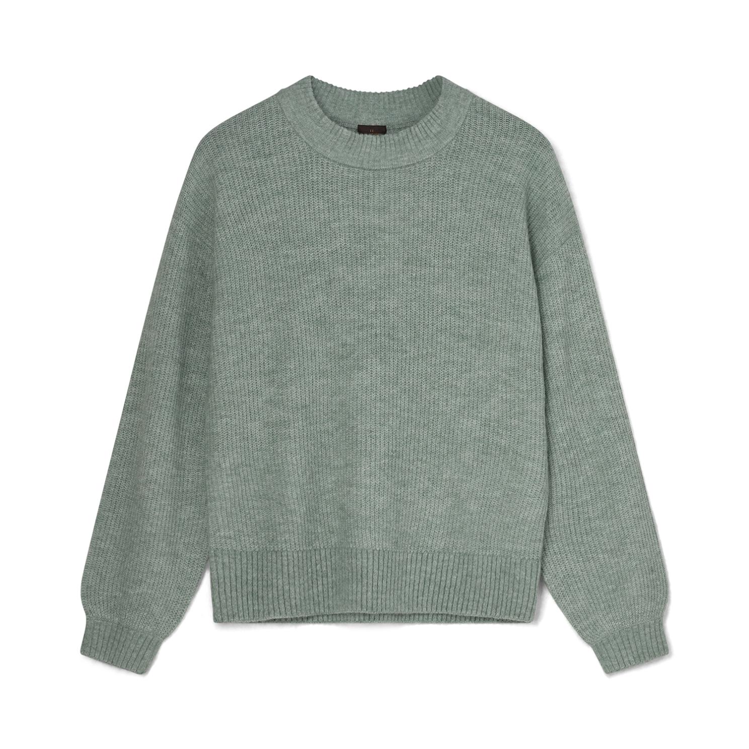 Kopenhaken Svelmø Dame Striktrøje Iceberg Green