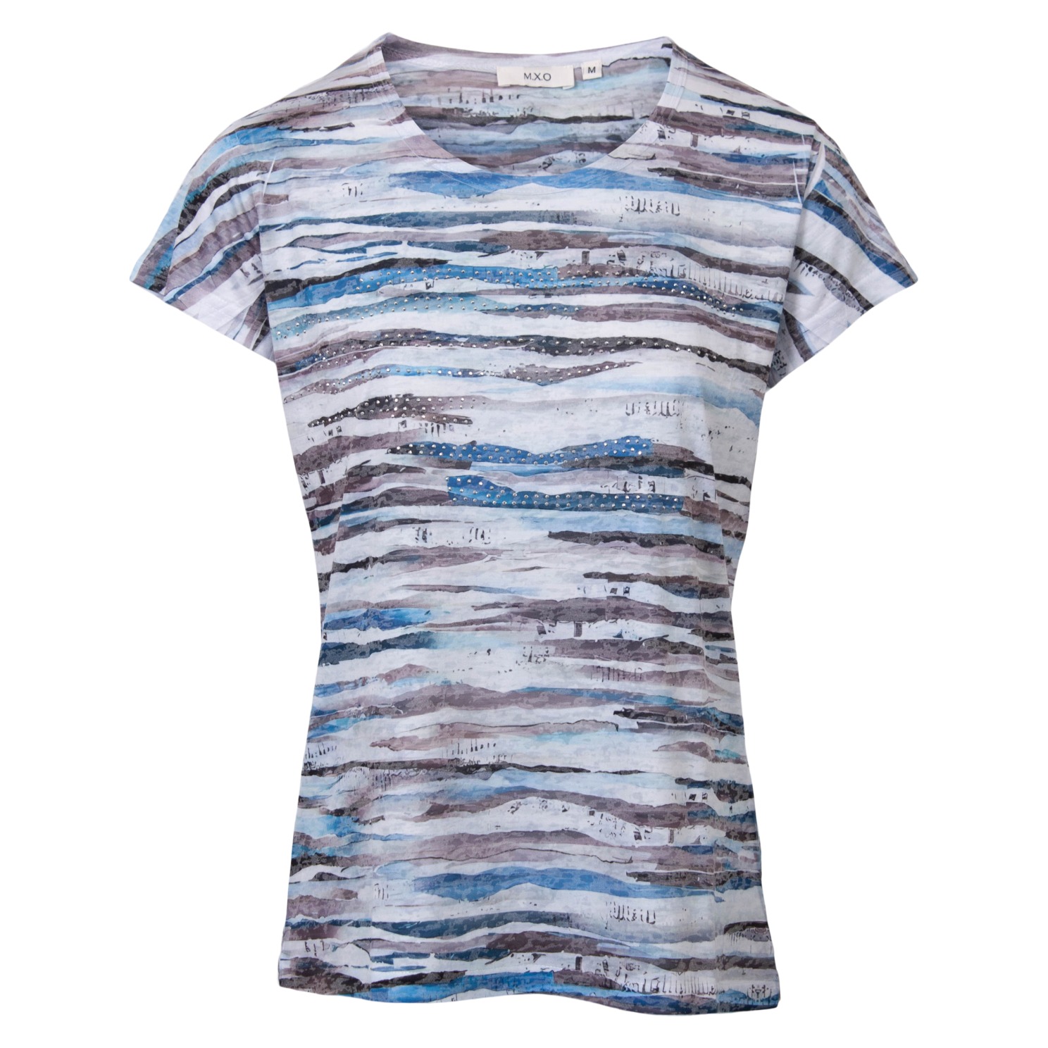 Dame  -shirt Blue Comb
