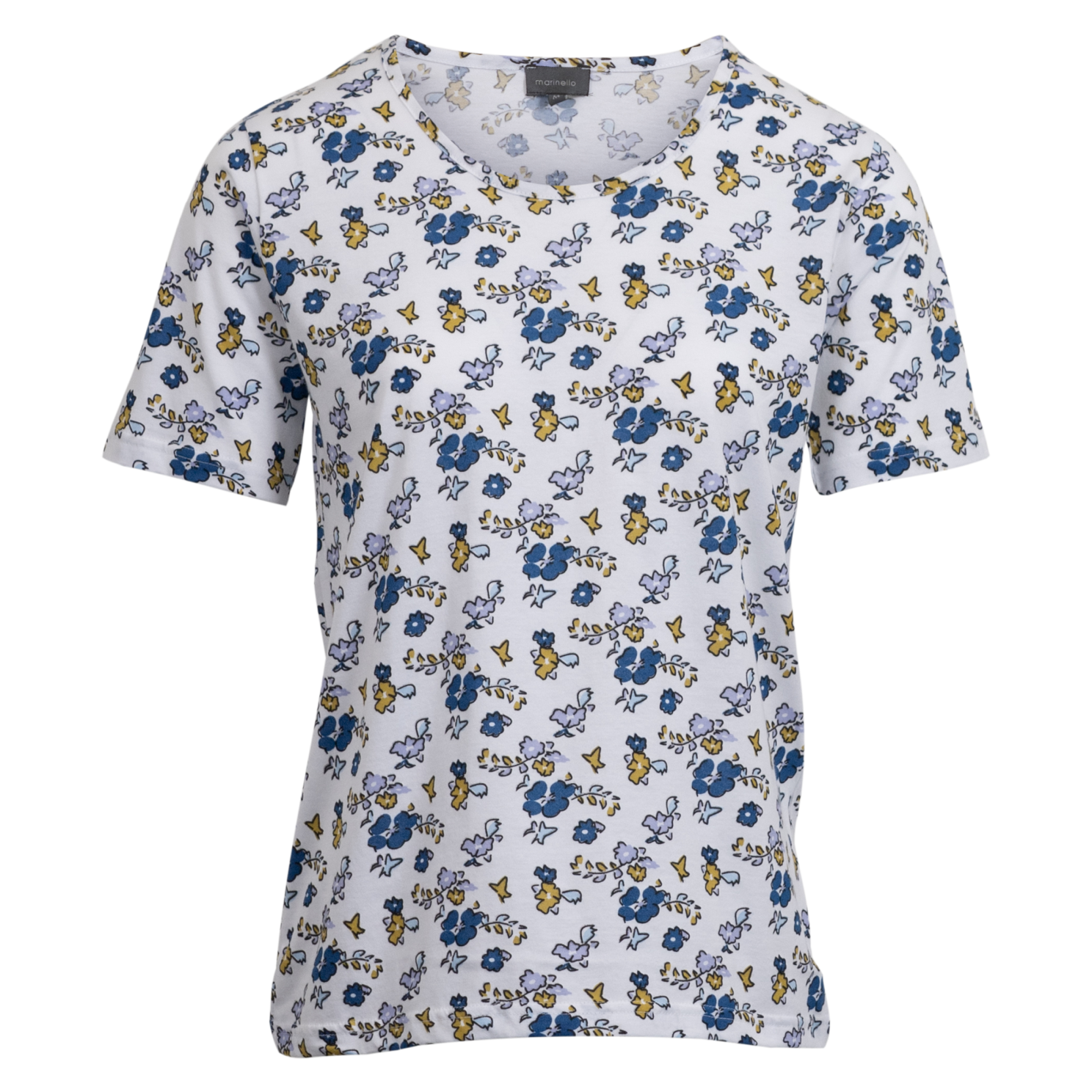 Marinello Dame  -shirt 58 Blue Comb