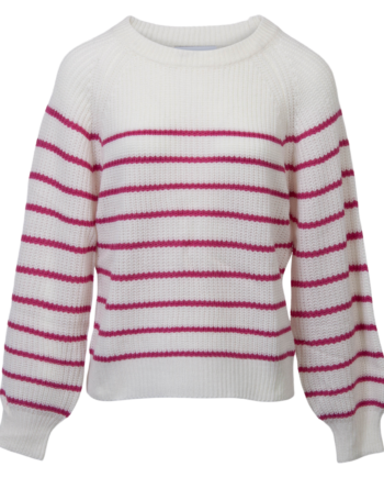 Moves Cassia Dame Striktrøje Pink Peacock