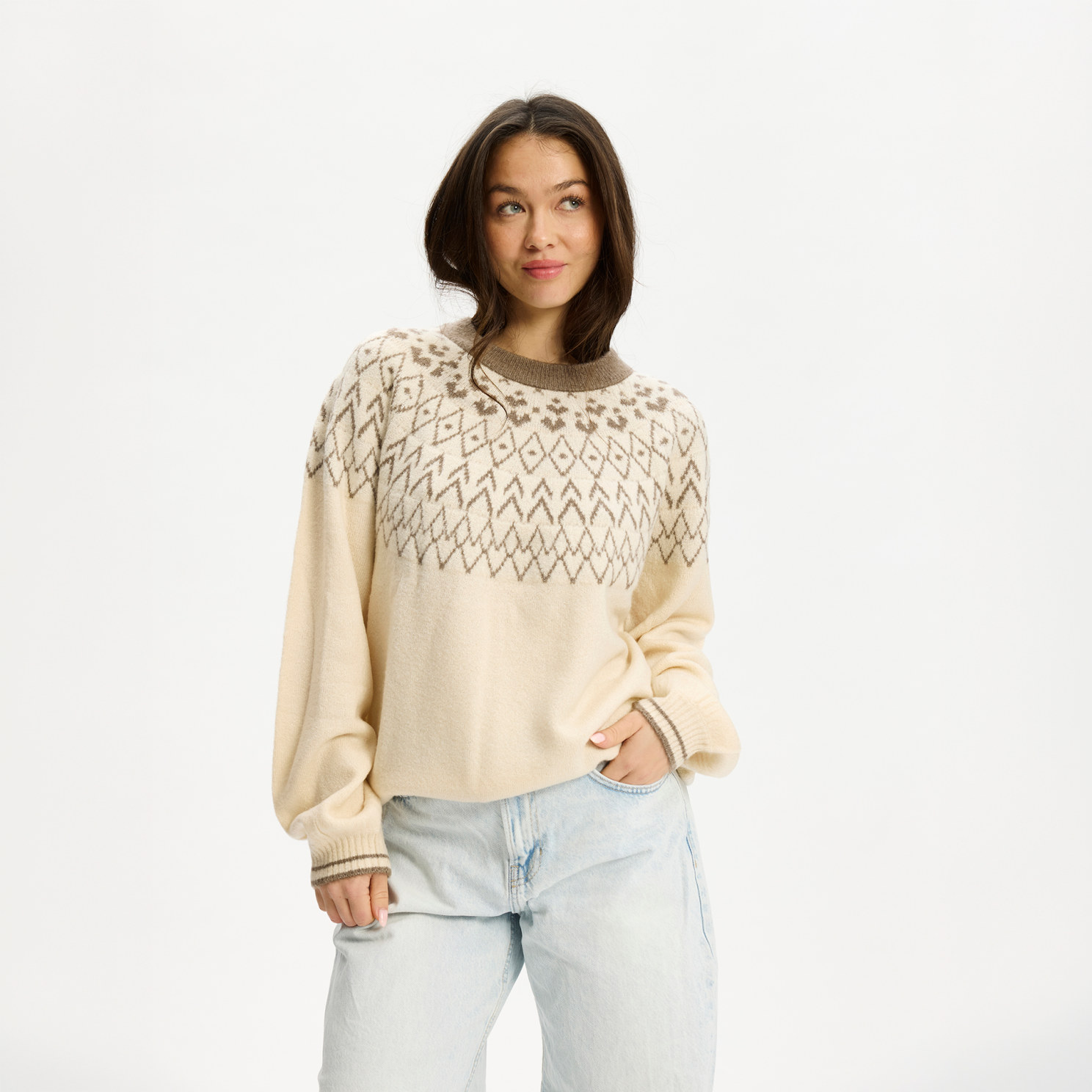 Nordic Project 18 Dame Striktrøje Pure Cashmere Xs