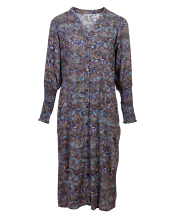 Ofelia Dame Kjole Blue Combi