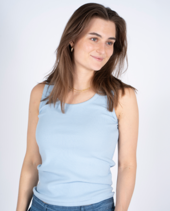 Sasia Dame Tanktop Cashmere Blue