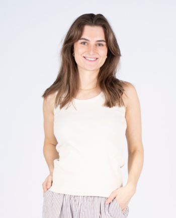 Sasia Dame Tanktop Sandshell Beige