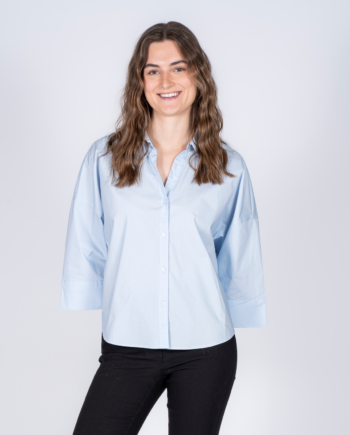 Sasia Peyton Dame Skjorte Cashmere Blue
