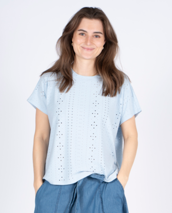 Sasia Sonja Dame Bluse Cashmere Blue 12