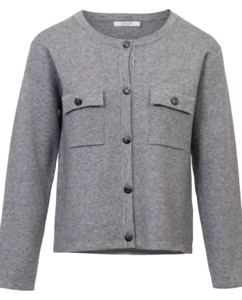 Sirup Dame Cardigan Dark Grey Melange