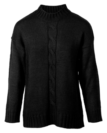 Sirup Dame Striktrøje Black