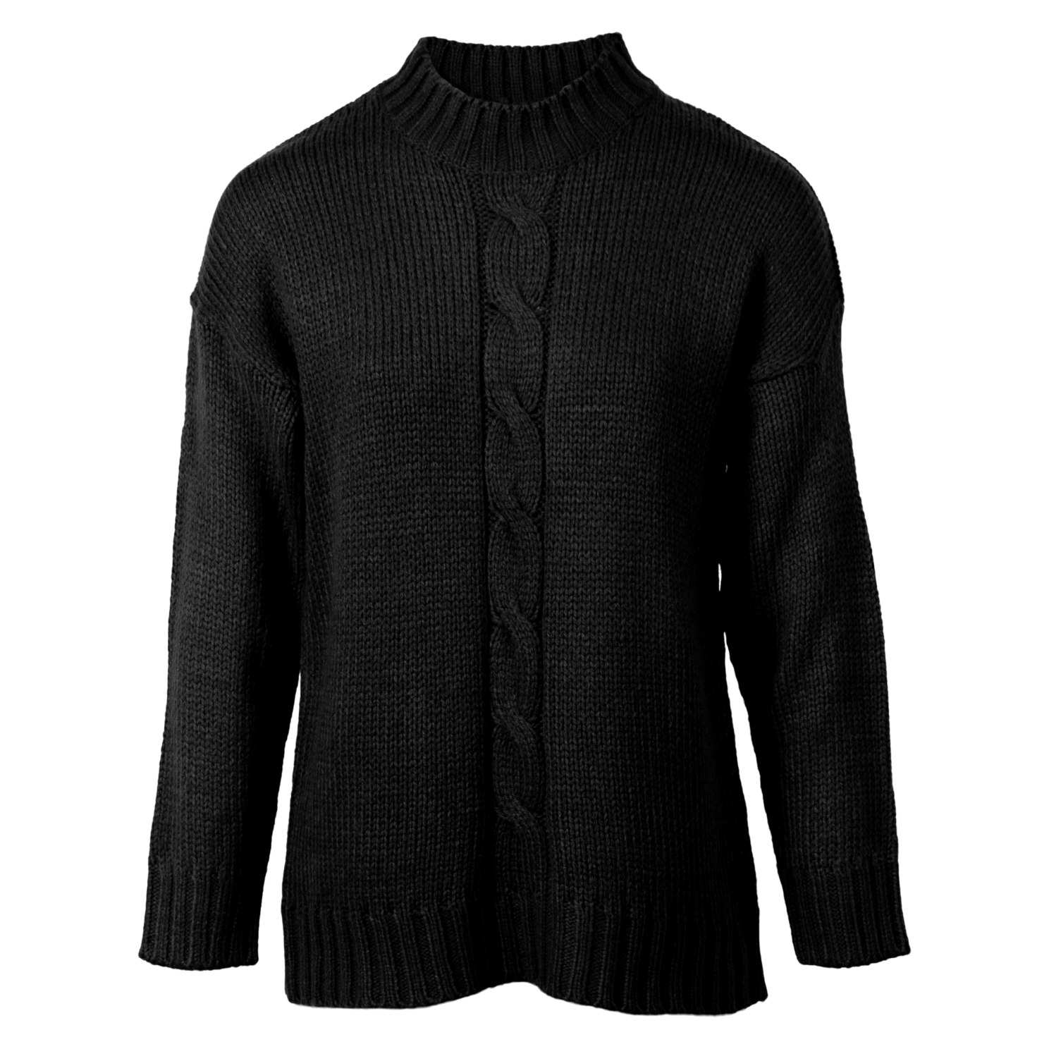 Sirup Dame Striktrøje Black
