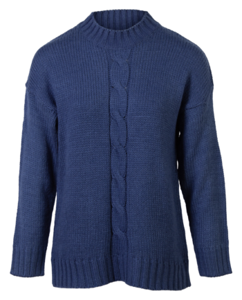 Sirup Dame Striktrøje Limoges Blue